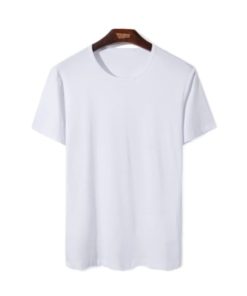 Áo thun trắng Cotton 4 chiều - Bao gồm phí in Decal - In POD (FUNI-COTTON-35-TRANG-DECAL) Giá  150,000 / cái