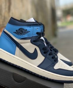 Giày thể thao sneaker jordan 1 cao cổ hàng đẹp full box bill _ Xanh dương (GTTS-E7A7-2) Giá 490,000 / cái