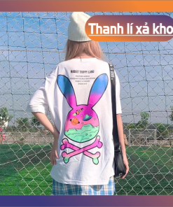 ÁO THUN IN HÌNH TAY LỠ FORM RỘNG UNISEX (NTS88) Giá 136,000 / cái