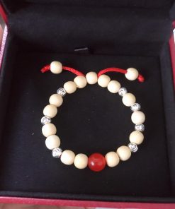 vòng Dâu Tằm 7 Bi Bạc Cho Bé Giảm Quấy Khóc Đêm (UC-137C-1) Giá 60,000 / chiếc