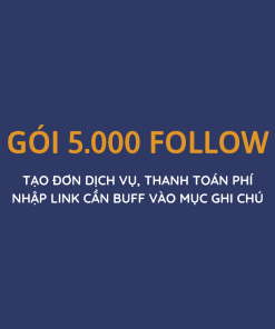 Dịch vụ Facebook - Gói tăng 5.000 Like (UC-2389-1) Giá 210,000 / lần