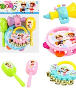 Đồ chơi nhạc cụ trống và lục lạc (UC-37EA-1) Giá 50,000 / CÁI