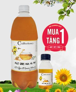 Mật Ong Nguyên Chất Hoa Cafe 430ml (600g) Cvdbeehoney (cafe1000mlHN) GIá 240,000 / Chai