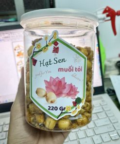 HẠT SEN MUỐI TỎI 220 GRAM