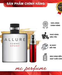 Nước Hoa Chiết Chanel Allure Homme Sport EDT 10ml