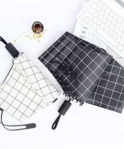 Ô gấp gọn kẻ caro