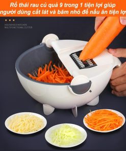 RỔ THÁI RAU CỦ QUẢ 9 TRONG 1 TIỆN LỢI