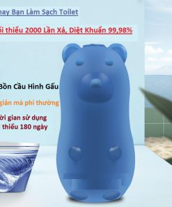 Thả tẩy rửa bồn cầu hình lợn