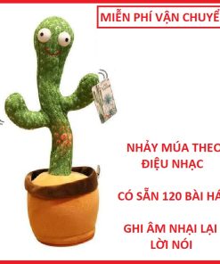 Cây xương rồng nhảy múa loại CAO CẤP DÙNG SẠC có 120 bài hát CAO CẤP