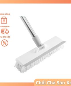 Chổi Chà Sàn Quét Nước Cán Dài Lau Nhà Lau Kính Hai Đầu Xoay 180 Độ