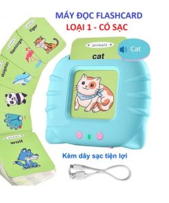 Máy Đọc Thẻ Tiếng Anh hình Mèo (112 thẻ - 224 từ vựng)